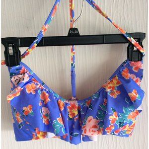 NWOT, Mae, Bikini Top, Size L, Halter Adjustable Strap